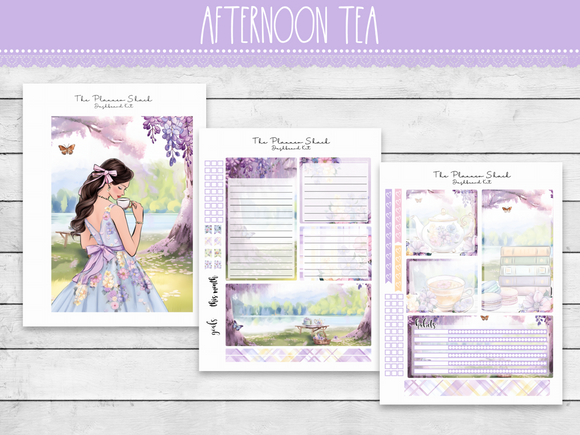 Afternoon Tea Notes Pages