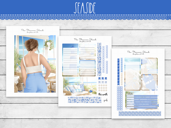Seaside A5 Daily Duo Notes Pages