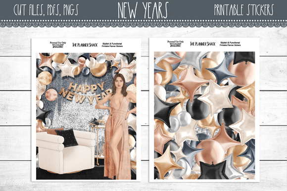 New Years Planner Covers