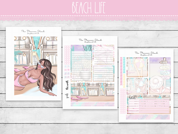 Beach Life Notes Pages