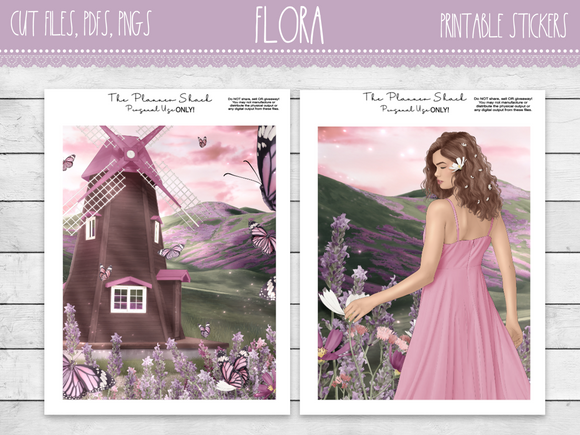Flora Planner Covers
