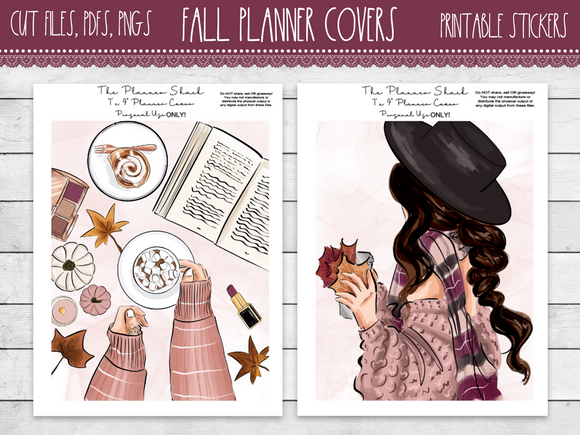 Fall Planner Covers
