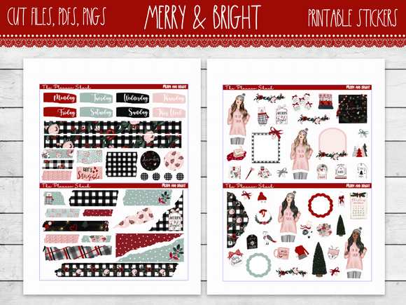 Merry & Bright Journaling Weekly