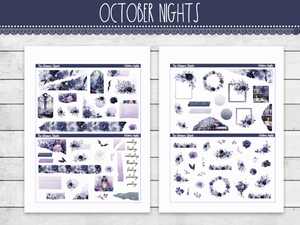 October Nights Journaling Weekly