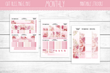 Blush Floral Monthly