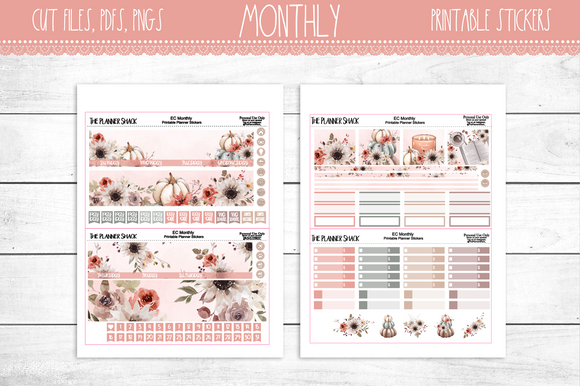 Fall Floral Monthly