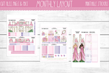 Fairytale Princesses Monthlies / Happy Planner