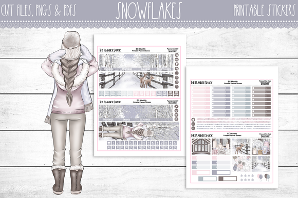 Snowflakes Monthly