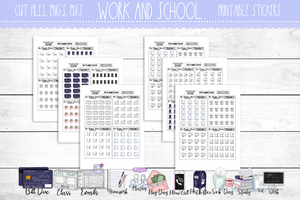 Work and School Icons