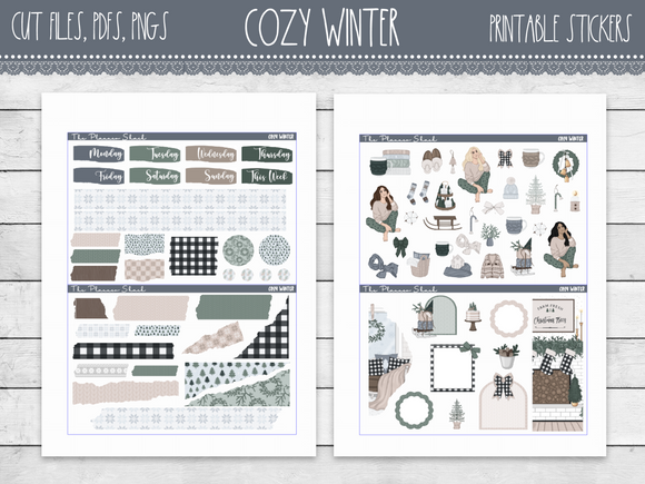 Cozy Winter Journaling Weekly