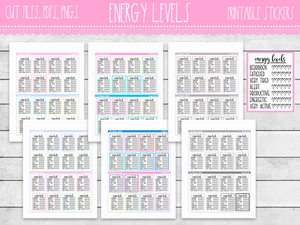 Energy Level Trackers