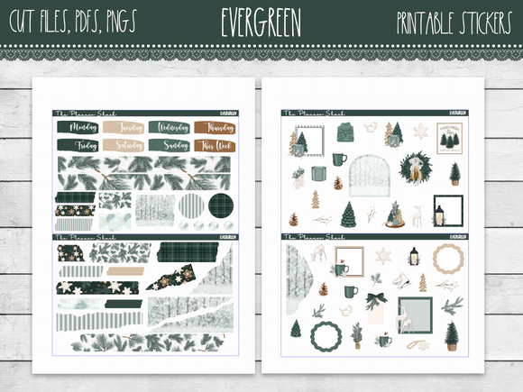 Evergreen Journaling Weekly