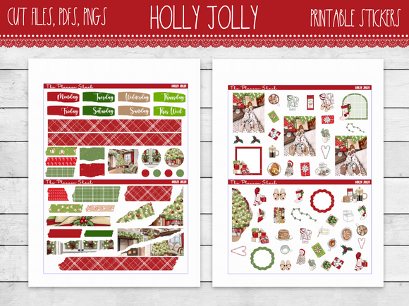 Holly Jolly Journaling Weekly