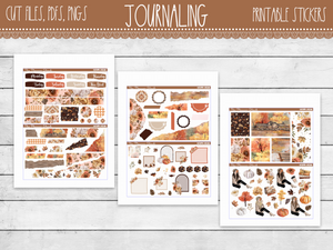 Autumn Lakeside Journaling Weekly