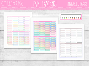 Customizable Pain Level Trackers