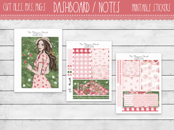 Strawberry Fields Notes Page Dashboards