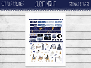 Silent Night Journaling Weekly