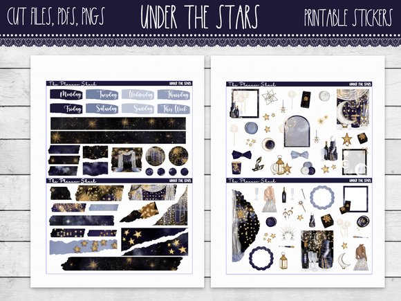 Under The Stars Journaling Weekly