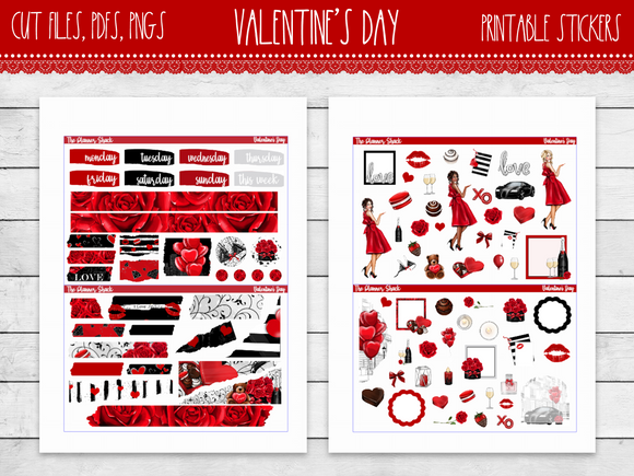 Valentine's Day Journaling Weekly