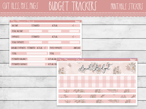 Wildflowers Budget Trackers