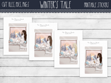 A5 DAILY DUO Winter's Tale Notes Pages